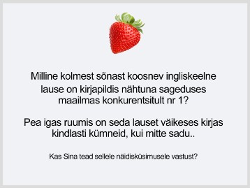 Meelelahutuslik mälumäng - Emoti.ee